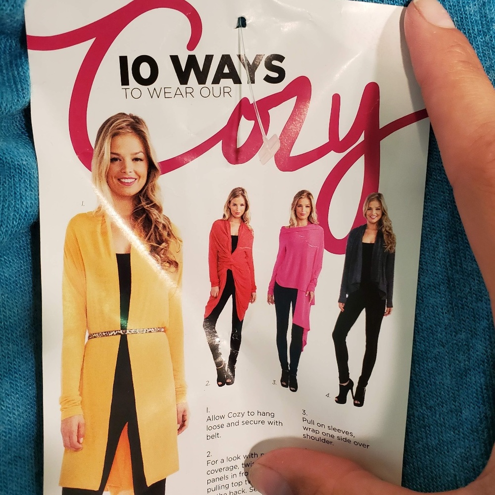 2/$20 10 ways to wear cardigan shirt sweater